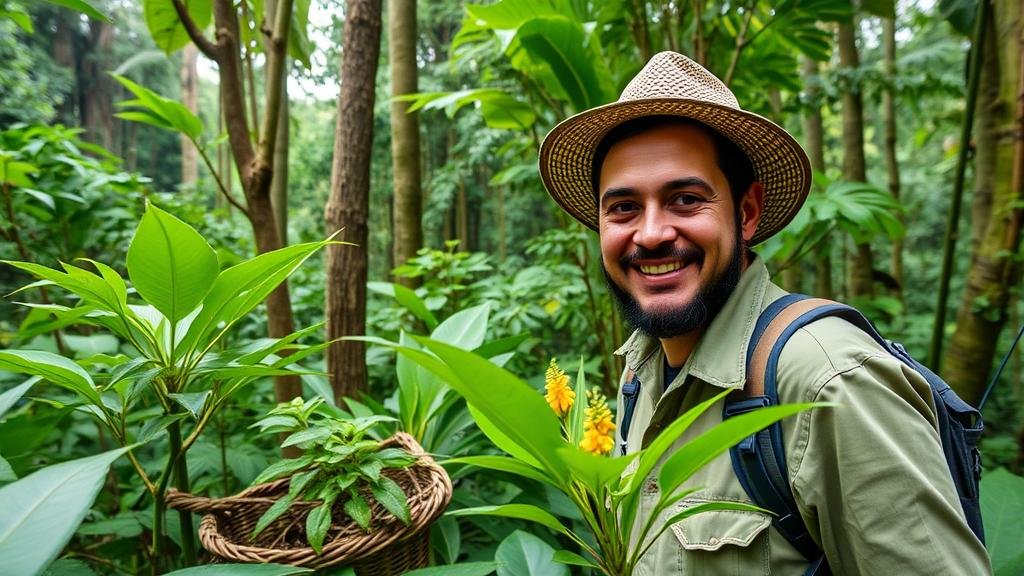 You are currently viewing Exploring the lush, untouched rainforests of the Congo Basin to document new plant species.