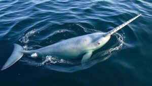 Read more about the article Exploring Arctic waters to document narwhals, the “unicorns of the sea.”