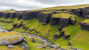 Read more about the article Exploring the basalt formations of the Faroe Islands for evidence of early Viking settlements.