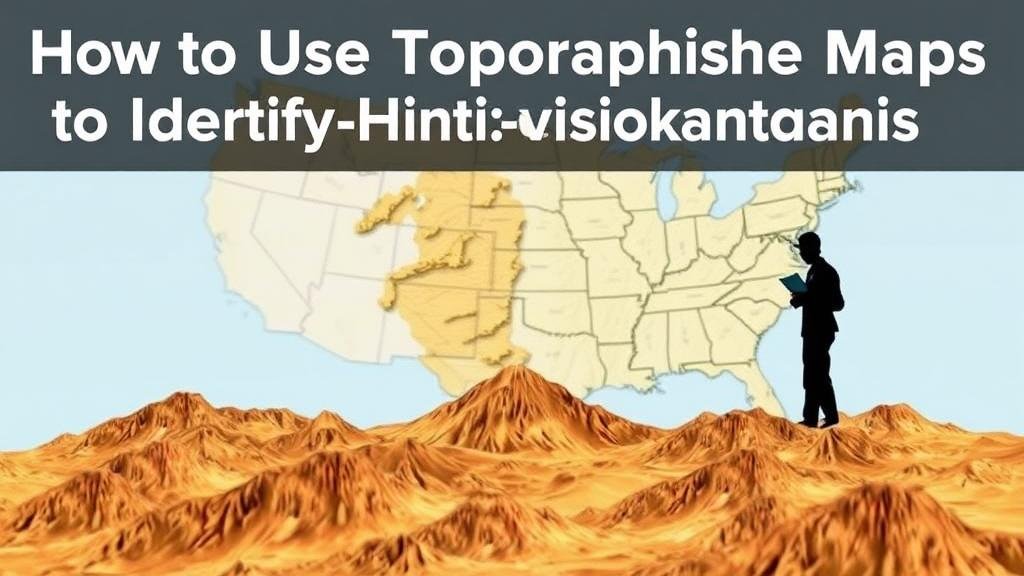 You are currently viewing How to Use Topographic Maps to Identify High-Yield Gold Locations