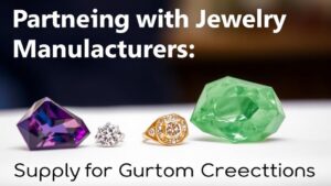 Read more about the article Partnering with Jewelry Manufacturers: Supplying Raw Gems for Custom Creations