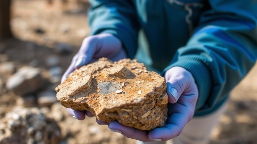 You are currently viewing Searching for petrified wood fragments in the ancient floodplains near Rockhound State Park.