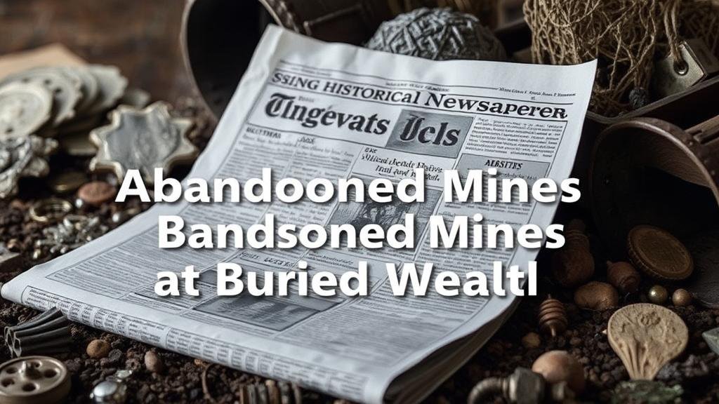 You are currently viewing Using Historical Newspapers to Research Abandoned Mines and Buried Wealth