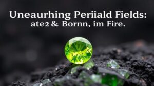 Read more about the article Unearthing Peridot in Lava Fields: Gems Born in Fire