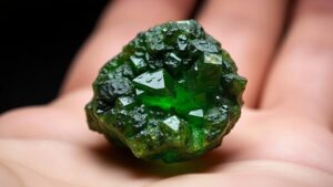 Read more about the article Investigating the origins of Moldavite, a rare green gemstone created by meteor impacts in Central Europe.