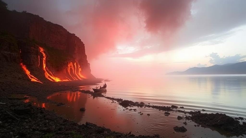 You are currently viewing Searching for the “Burning River,” a waterway in Southeast Asia rumored to ignite spontaneously due to mysterious gases.