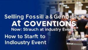 Read more about the article Selling Fossils and Gems at Conventions: How to Stand Out at Industry Events