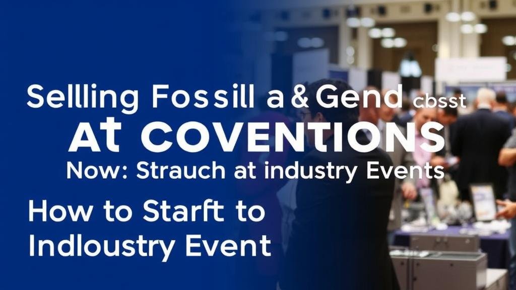 You are currently viewing Selling Fossils and Gems at Conventions: How to Stand Out at Industry Events