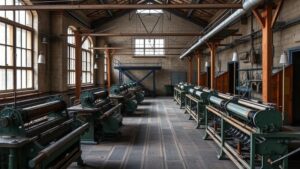 Read more about the article Exploring Abandoned Textile Spinning Workshops for Industrial Equipment Finds