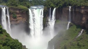 Read more about the article Documenting the majestic flow of Angel Falls, the world’s tallest waterfall, in Venezuela.