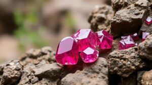 Read more about the article Rare Rubellite Trails: Unearthing Unique Red Tourmalines in Remote Deposits