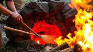 Read more about the article How Native Cultures Used Fire Quenching to Break Rock for Ore Extraction