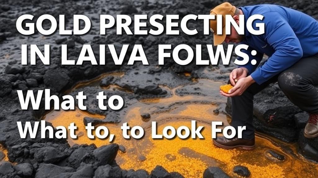 You are currently viewing Gold Prospecting in Lava Flows: What to Look For