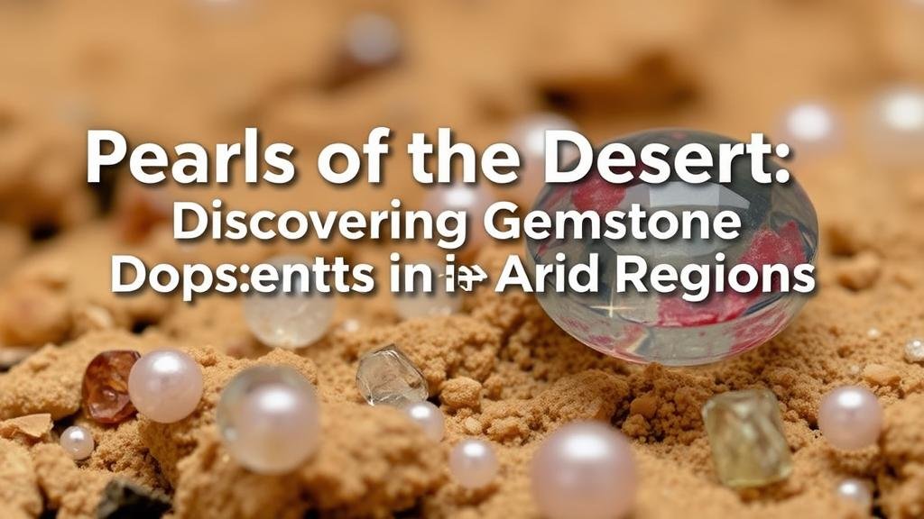 You are currently viewing Pearls of the Desert: Discovering Gemstone Deposits in Arid Regions