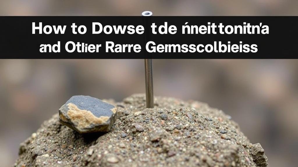 You are currently viewing How to Dowse for Meteorites and Other Rare Geological Objects