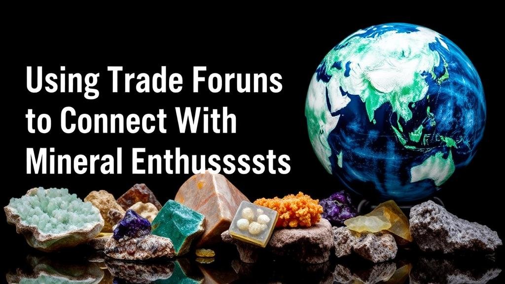 You are currently viewing Using Trade Forums to Connect With Mineral Enthusiasts Worldwide