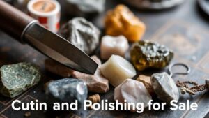 Read more about the article Turning Raw Finds Into Finished Products: Cutting and Polishing for Sale