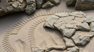 Read more about the article Ancient Beaches Preserved: Unearthing Fossilized Ripples and Tracks in Rock