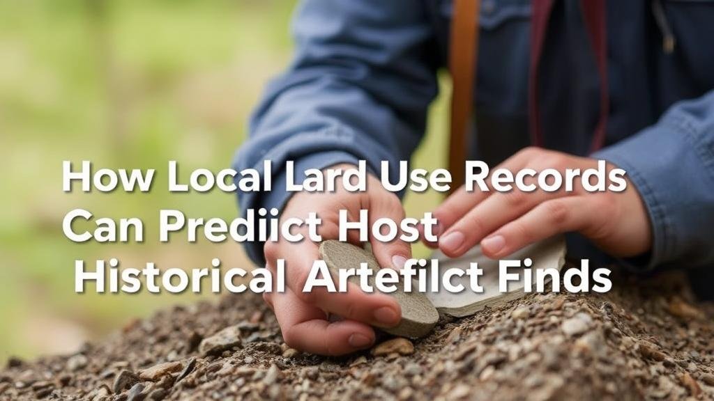 You are currently viewing How Local Land Use Records Can Predict Historical Artifact Finds