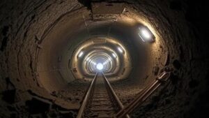 Read more about the article Investigating tunnels filled with mysterious metallic sounds reported by locals.