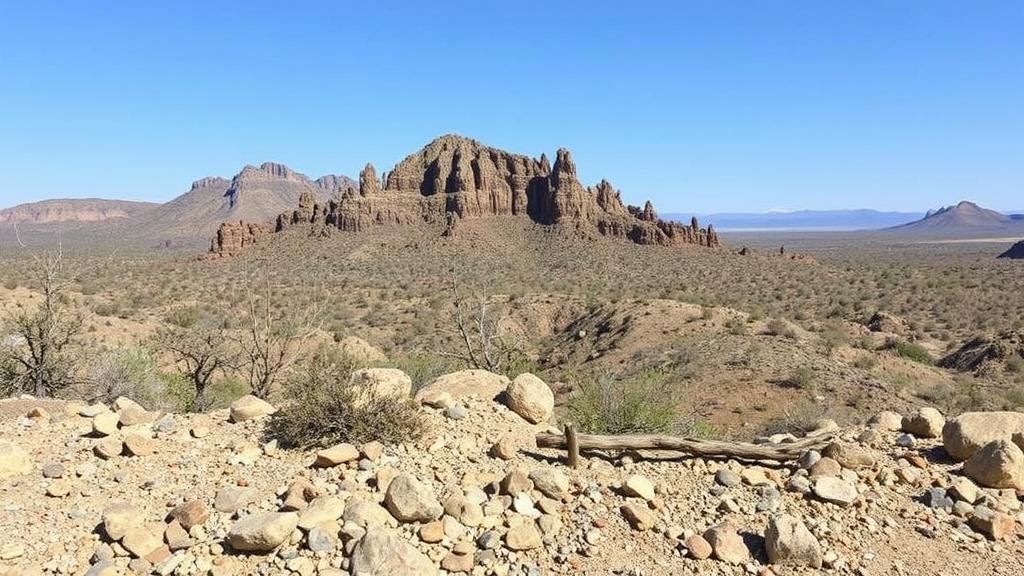 You are currently viewing Unearthing jasper and agate in the alluvial deposits of the Big Burro Mountains.