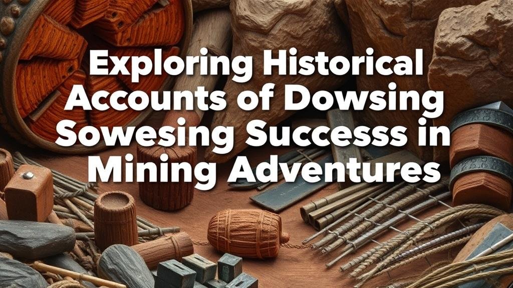 You are currently viewing Exploring Historical Accounts of Dowsing Successes in Mining Adventures