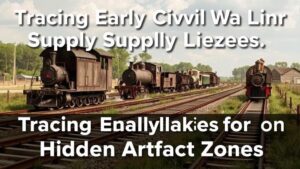 Read more about the article Tracing Early Civil War Rail Supply Lines for Hidden Artifact Zones