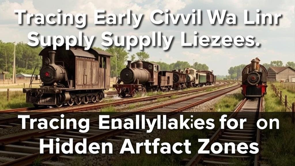 You are currently viewing Tracing Early Civil War Rail Supply Lines for Hidden Artifact Zones