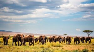 Read more about the article Tracking herds of wild elephants through ancient migration routes in Africa.