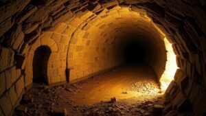 Read more about the article Investigating secret tunnels beneath ancient battlefields for lost relics.