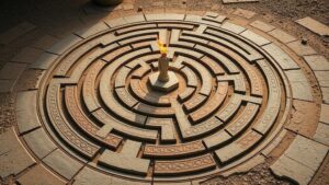 Read more about the article Deciphering the “Sacred Labyrinth,” a maze designed for spiritual purification.