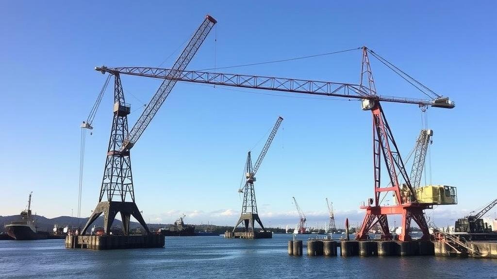 You are currently viewing Exploring Abandoned Harbor Cranes for Nautical Industrial Relics