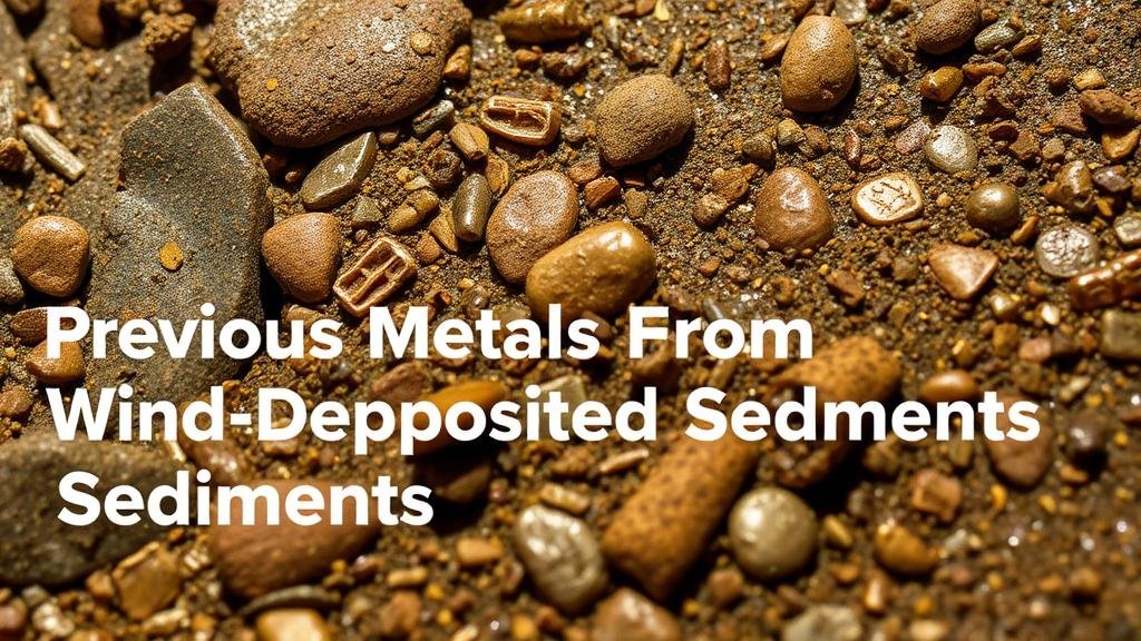 You are currently viewing Techniques for Recovering Precious Metals From Wind-Deposited Sediments