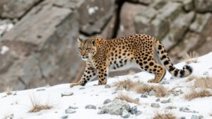 Read more about the article Exploring high-altitude plateaus for evidence of snow leopard populations in decline.