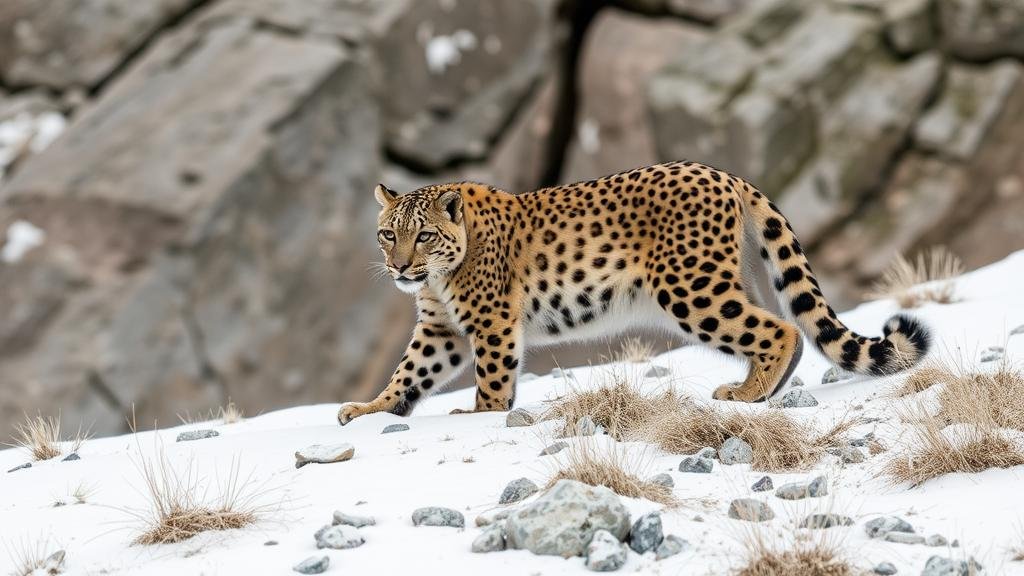 You are currently viewing Exploring high-altitude plateaus for evidence of snow leopard populations in decline.