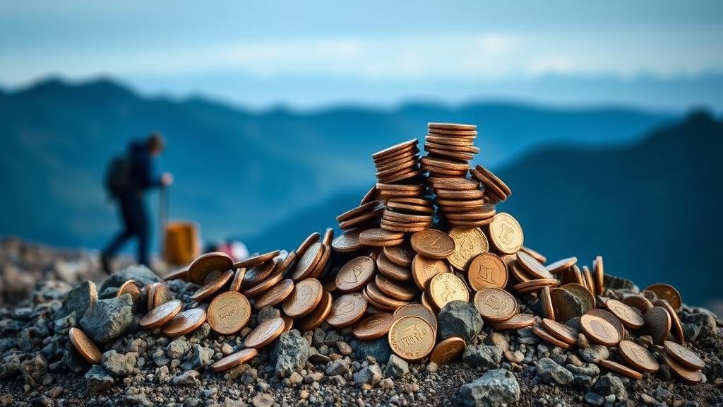 You are currently viewing Recovering Coins From Rock Piles and Cairns Left by Explorers