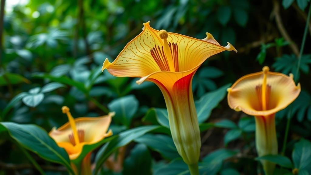 You are currently viewing Documenting the cyclical blooming of the corpse flower in tropical jungles.