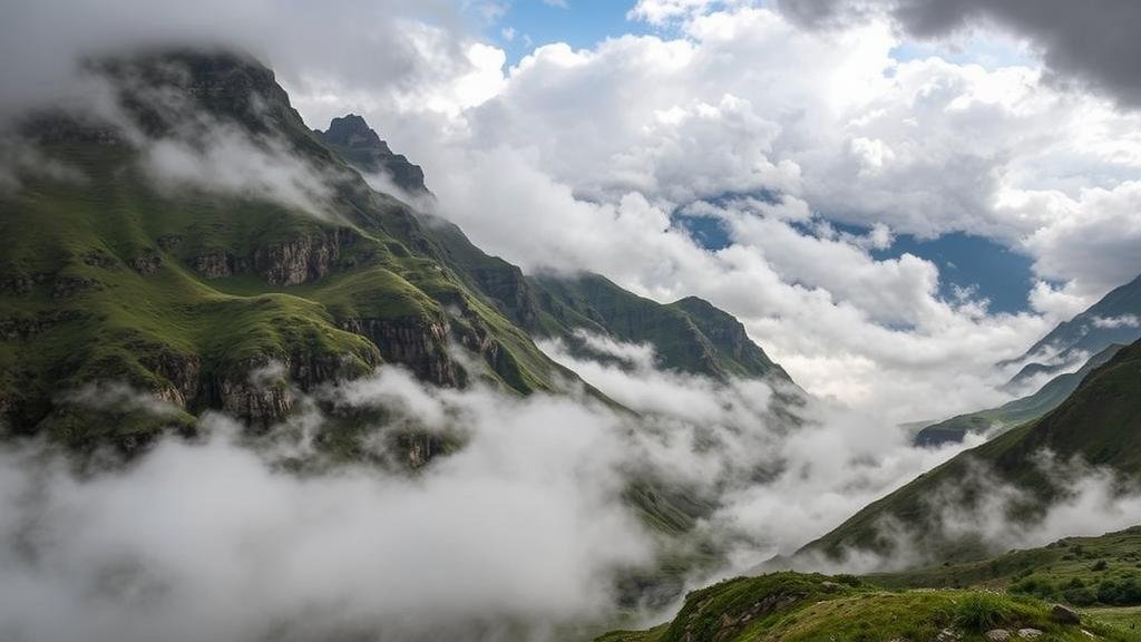 You are currently viewing Pursuing the “Cradle of Storms,” a hidden valley perpetually engulfed by thunderclouds.