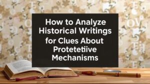 Read more about the article How to Analyze Historical Writings for Clues About Protective Mechanisms