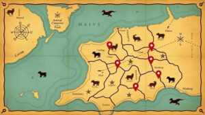 Read more about the article Deciphering Treasure Maps That Use Animal Icons as Location Clues