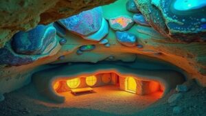 Read more about the article Unearthing opals in Australia’s Coober Pedy, where miners create underground dwellings amidst their searches.