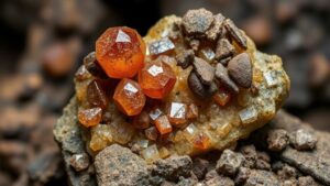 Read more about the article Discovering rare vanadinite crystals in oxidized zones of historic silver mines near Chloride.