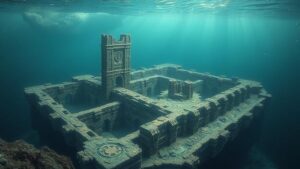 Read more about the article Exploring the submerged ruins of “The Sapphire Spires,” a city rumored to lie beneath the Aegean Sea.