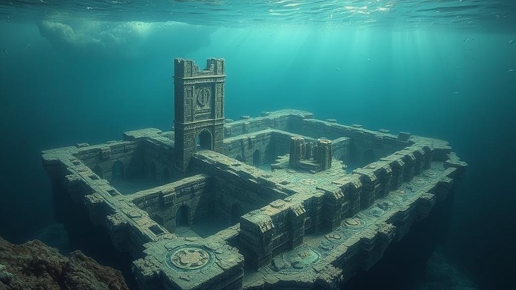 You are currently viewing Exploring the submerged ruins of “The Sapphire Spires,” a city rumored to lie beneath the Aegean Sea.