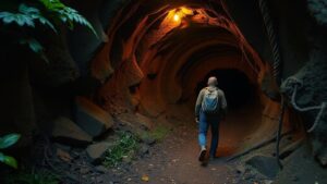 Read more about the article Pursuing legendary treasures hidden in the depths of South American jungle tunnels.