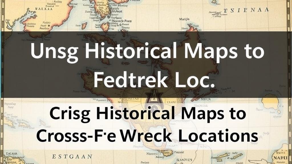 You are currently viewing Using Historical Maps to Cross-Reference Known Wreck Locations