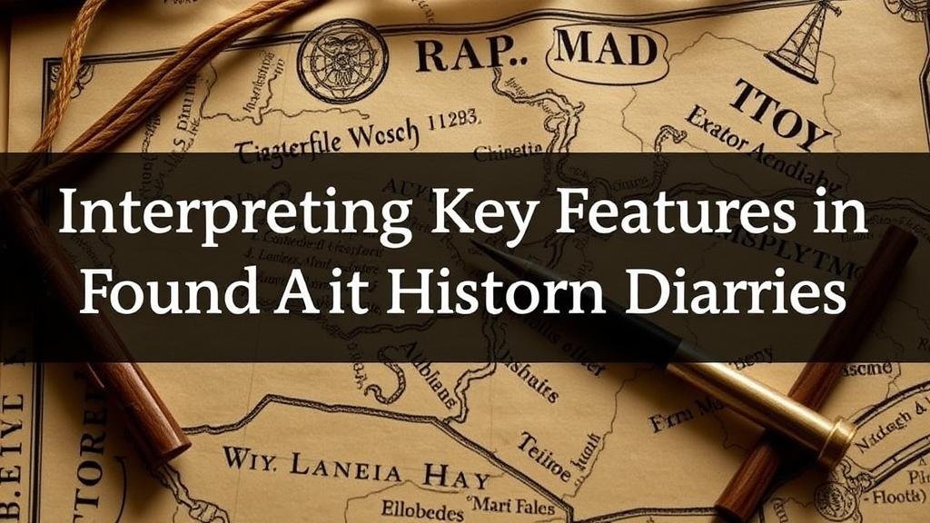 You are currently viewing Interpreting Key Features in Treasure Maps Found in Historic Diaries