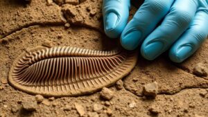 Read more about the article Unearthing trilobites in the sedimentary layers of Oklahoma, revealing marine life from 300 million years ago.