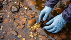 Read more about the article Identifying Gold in River Sediments Using Basic Tools