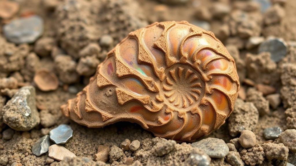 You are currently viewing Unearthing ammonite fossils with iridescent shells in Canada’s Bearpaw Formation.